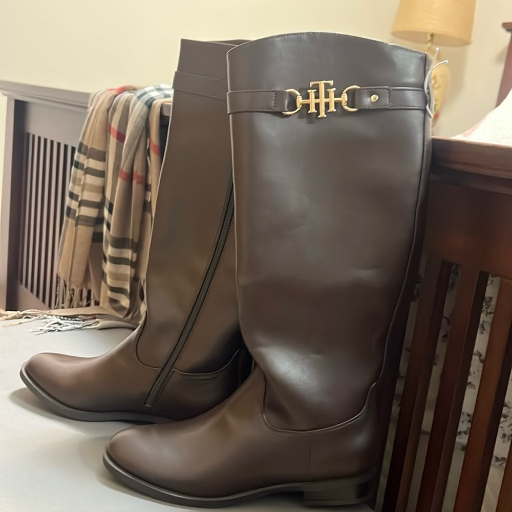Brand new Tommy long boot
